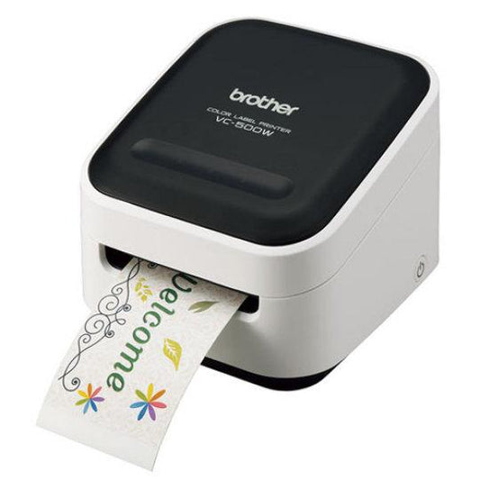 BROTHER VC-500W Colour Label Printer, WIFI, AirPrint, Continuous Roll,