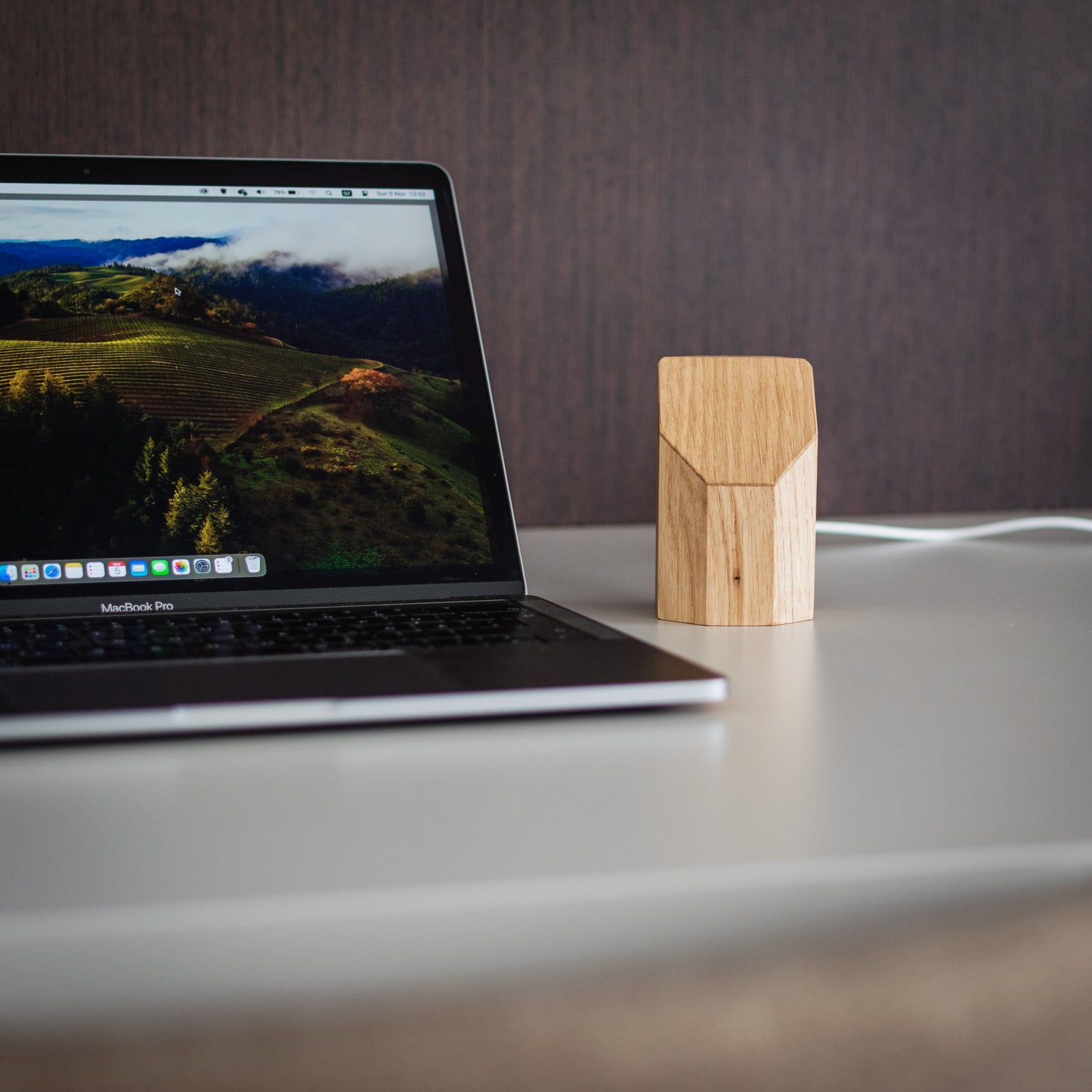 Wooden MagSafe Wireless Charger for Apple iPhone, AirPods.